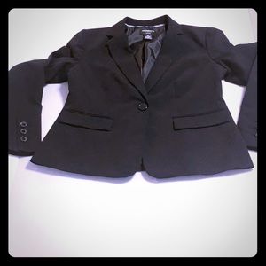 LIZ CLAIBORNE blazer color black size 6 petite